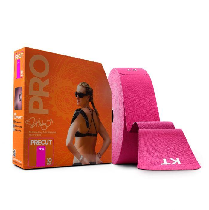 KT Tape Pro - Voorgesneden XXL - Roze - 150 strips van 25cm - Sporttape - Intertaping.nl